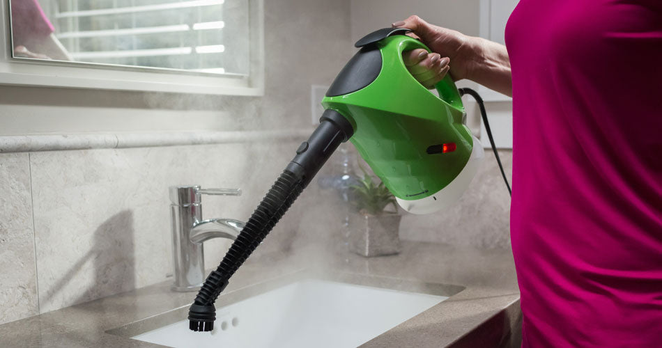 Handheld steam cleaners from Thane with H2O® (H20).  Find the right eco-friendly steam cleaner for your home.