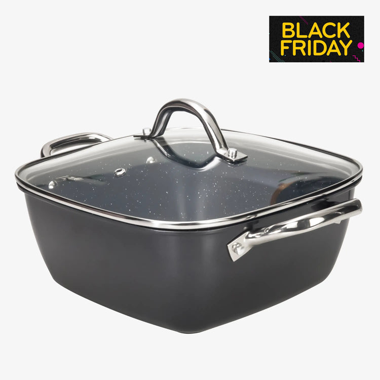 FlavorStone Diamond 24cm Casserole Pan - Black Friday 2023