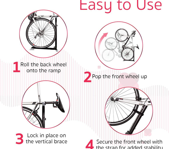 Bike Nook - Vertical Bicycle Stand