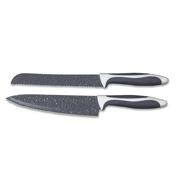 Flavorstone Diamond: 2 Piece Knife Set in DARK BLUE