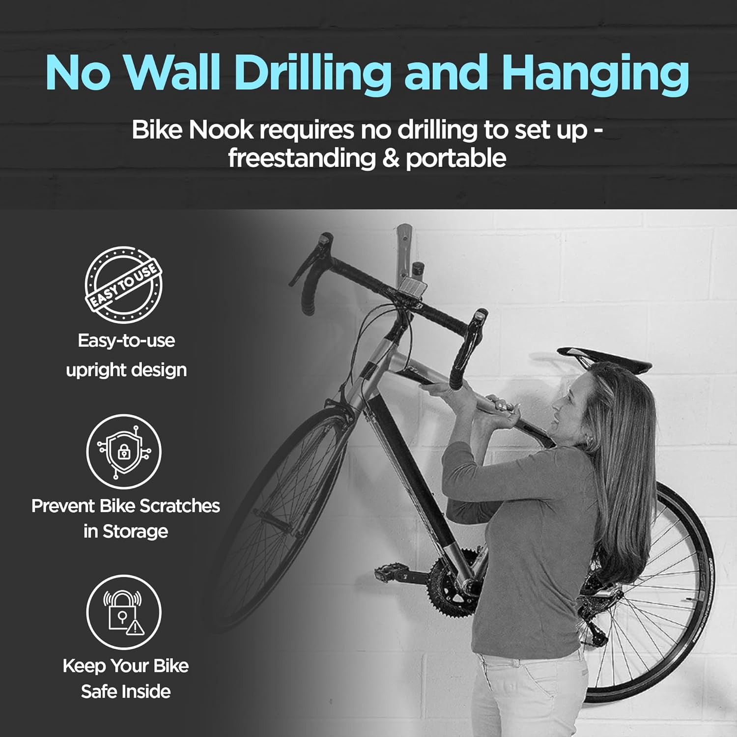 (2025) Bike Nook - Vertical Bicycle Stand