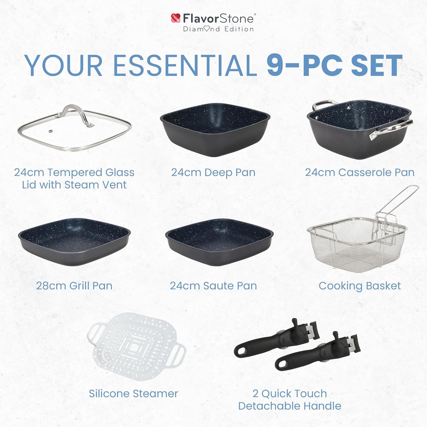 FlavorStone® Diamond Kitchen Essentials Collection