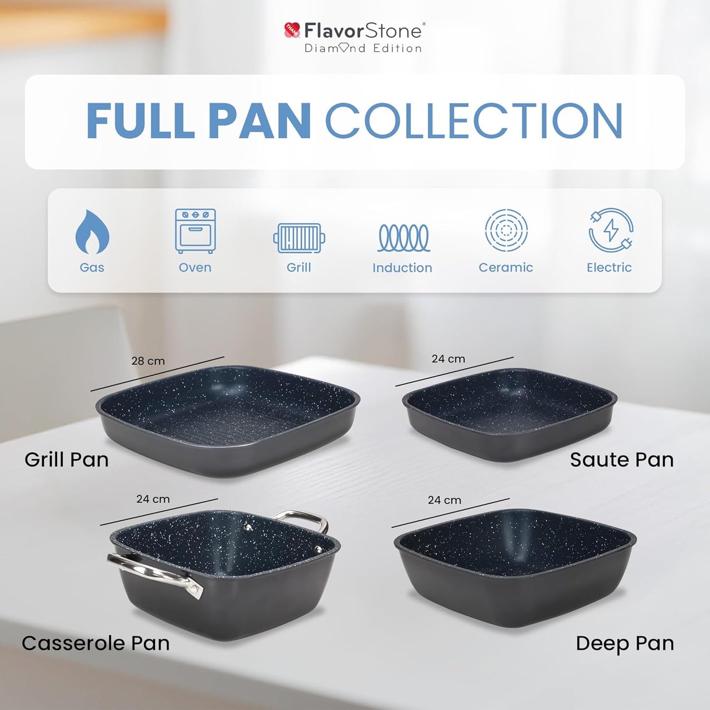 FlavorStone® Diamond Kitchen Essentials Collection