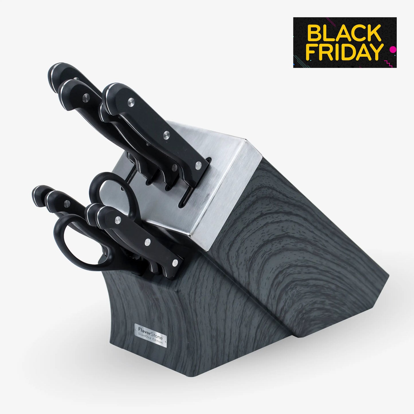 Flavorstone Diamond Chef's Knife Set - Black Friday 2023