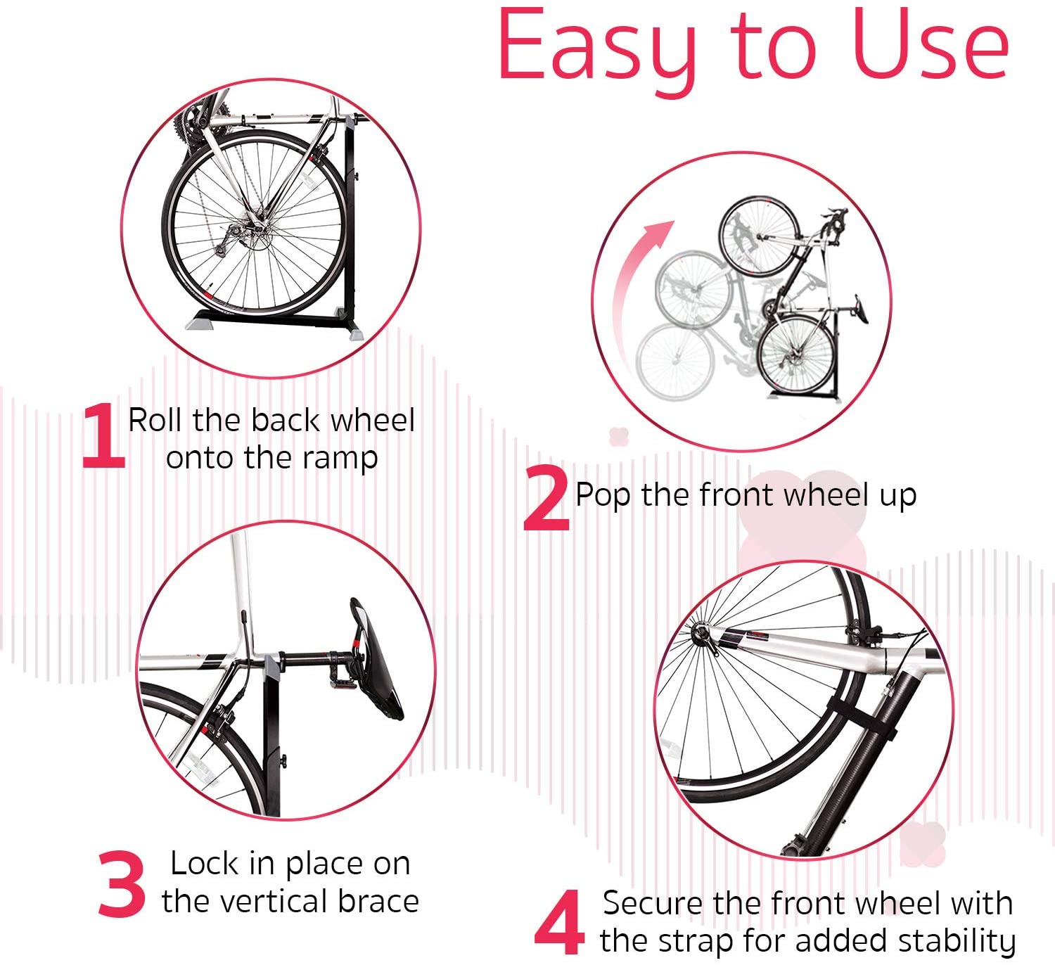Bike Nook Pro - Vertical Bicycle Stand
